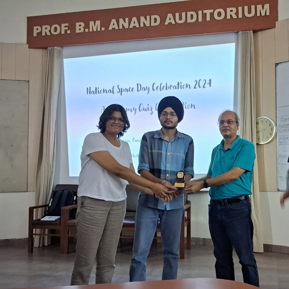 पंजाब विश्वविद्यालय चंडीगढ़ के भौतिकी विभाग में राष्ट्रीय अंतरिक्ष दिवस मनाया गया
